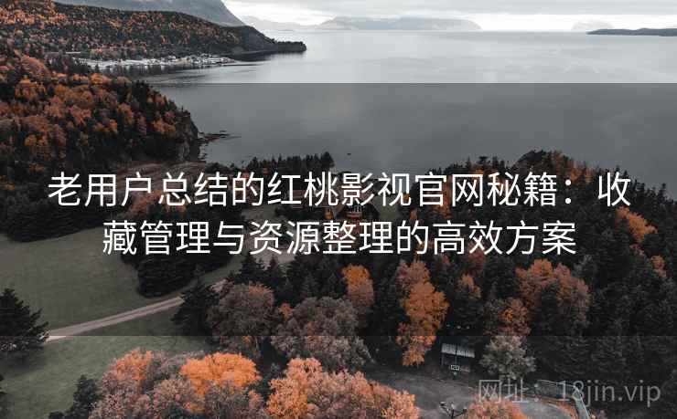 老用户总结的红桃影视官网秘籍：收藏管理与资源整理的高效方案