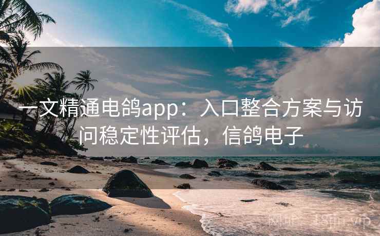 一文精通电鸽app:入口整合方案与访问稳定性评估,信鸽电子 一文精通电鸽app:入口整合方案与访问稳定性评估,信鸽电子