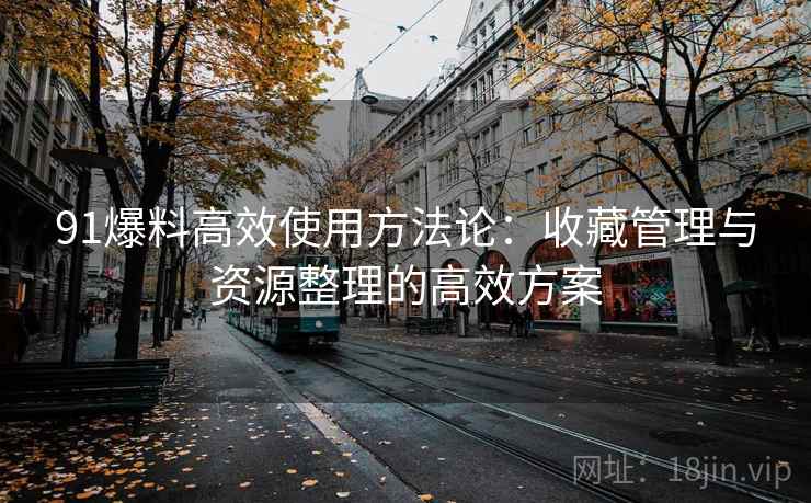 91爆料高效使用方法论：收藏管理与资源整理的高效方案